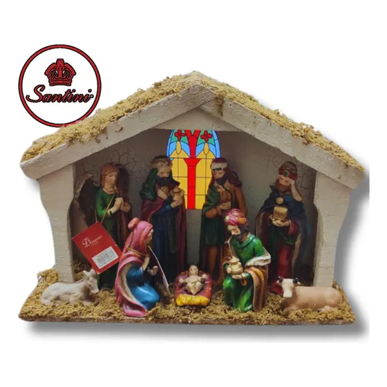 Casa Con Nacimiento Decoración Para Tu Hogar Para Navidad