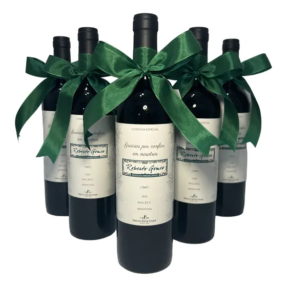 Vino Etiqueta Personalizada Regalo Eventos Souvenirs X 6 Uni