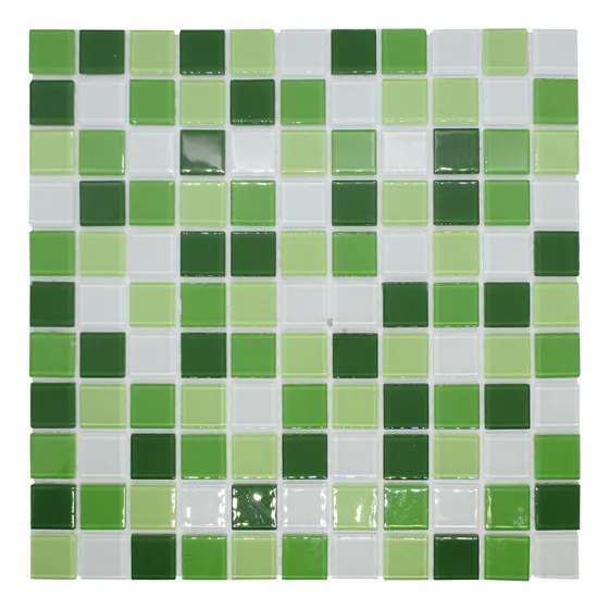 Placa Pastilha De Vidro Para Cozinha 30x30cm Diversas Cores