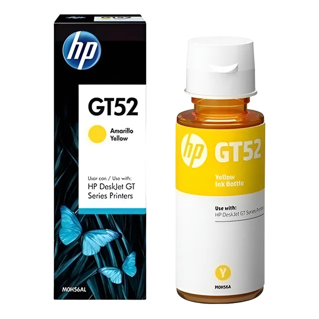 Botella De Tinta Hp Gt52 Original