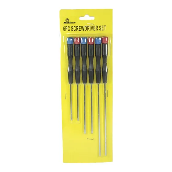 Set Atornillador Perilleros 6  Pzs. Mohican