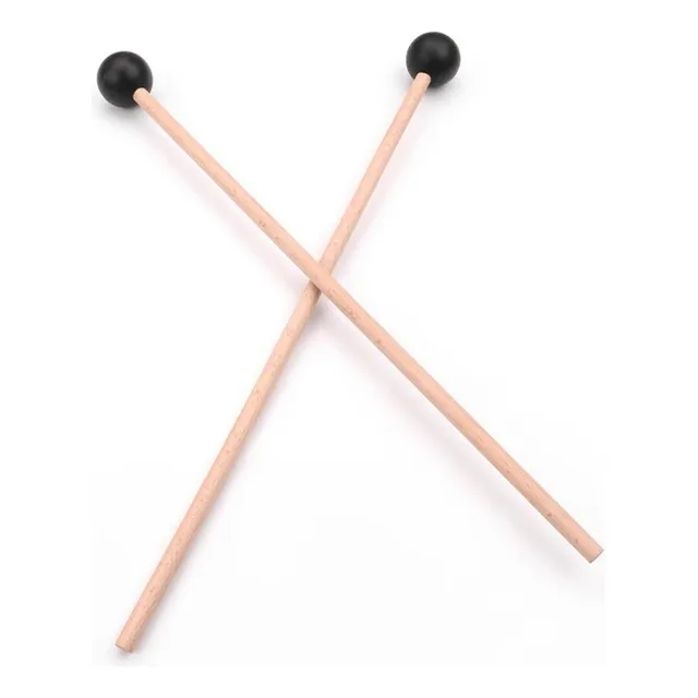 Baquetas De Marimba Xilofono Mazo Silicón Percusión