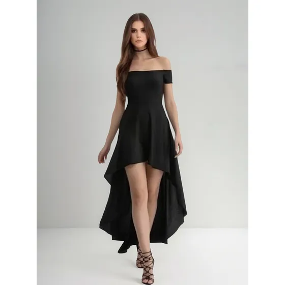 Vestido Cola De Pato, Ref-1008