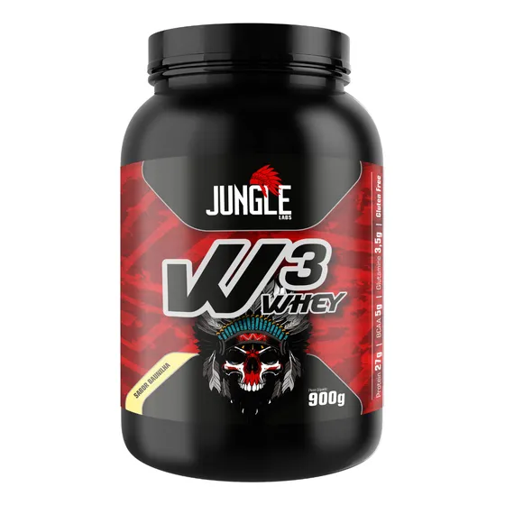 Whey Protein 900g 3w Tripla Proteína Para Hipertrofia