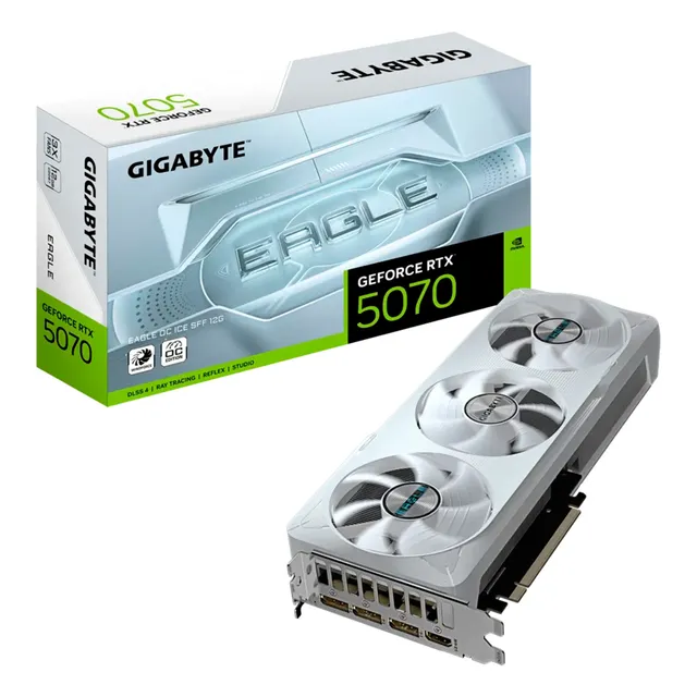 Tarjeta De Video Gigabyte Geforce Rtx 5070 Eagle Oc Ice 12g