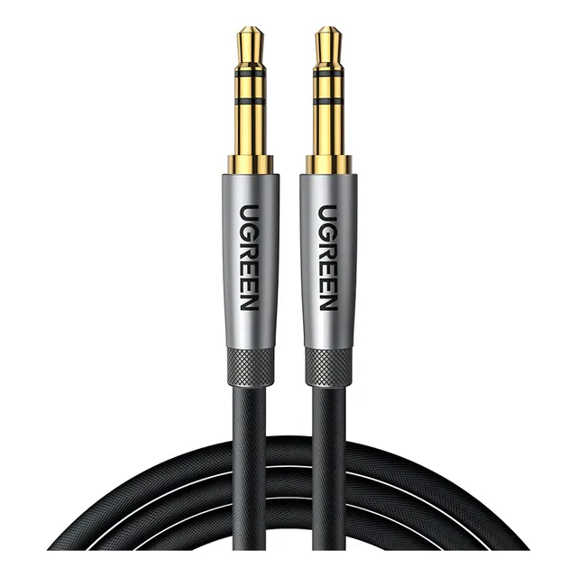 Ugreen Cable Redondo De 3,5 Mm A 3,5 Mm 1,5m Color Gris
