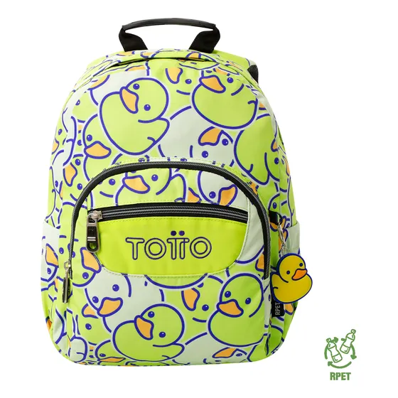 Mochila Escolar Para Niña Notebook 10  Tempera Totto