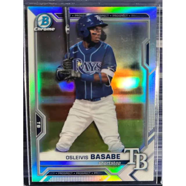 Osleivis Basabe Bowman Draft Chrome Refractor 2021 #bdc-71