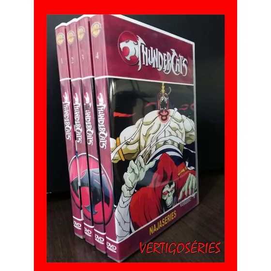 Dvd Thundercats Clássico 1985 - Completa E Dublada - 13 Disc