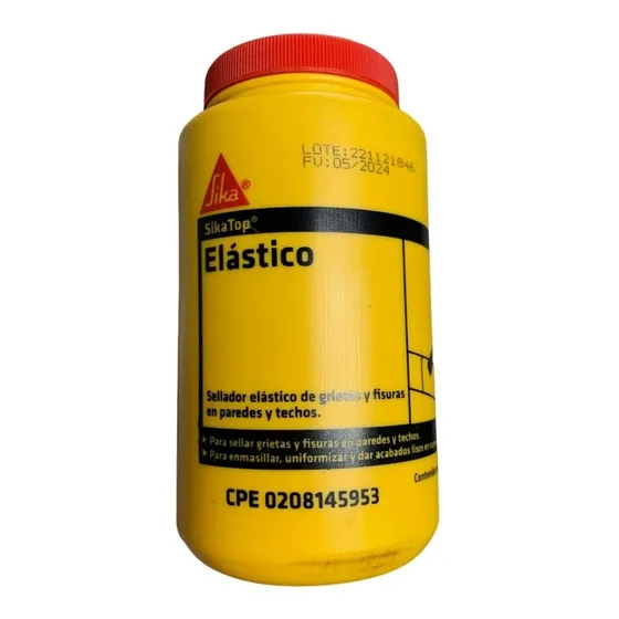 Sika Top Elastico 1,25kg Para Sellado De Grietas Activas