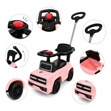 Carrinho Passeio Infantil Empurrador Criança Bebê Andador