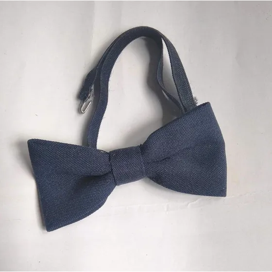 Corbatin Azul Oscuro 4,5cm X 9cm (para Niños)