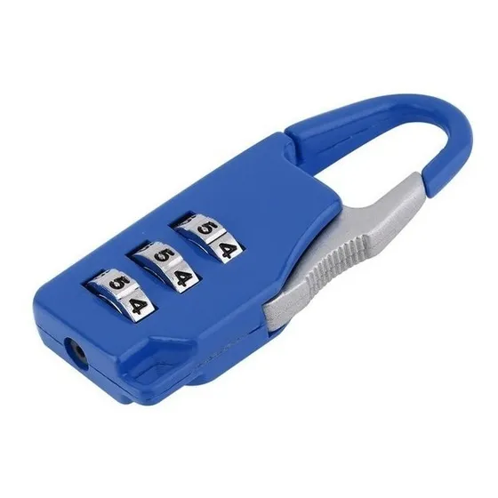 Candado Con Combinación Numérica De 3 Dígitos Ideal Para Valijas, Lockers Y Más Alta Calidad Everest