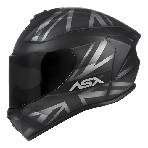 Capacete Axxis Draken Uk Matt Black/grey 64/xxl | MercadoLivre