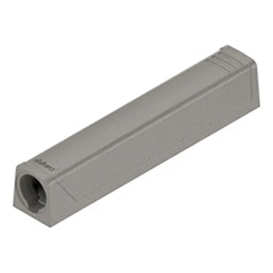 Placa Soporte Tip-on Para Puertas, Versión Larga, Niquelado