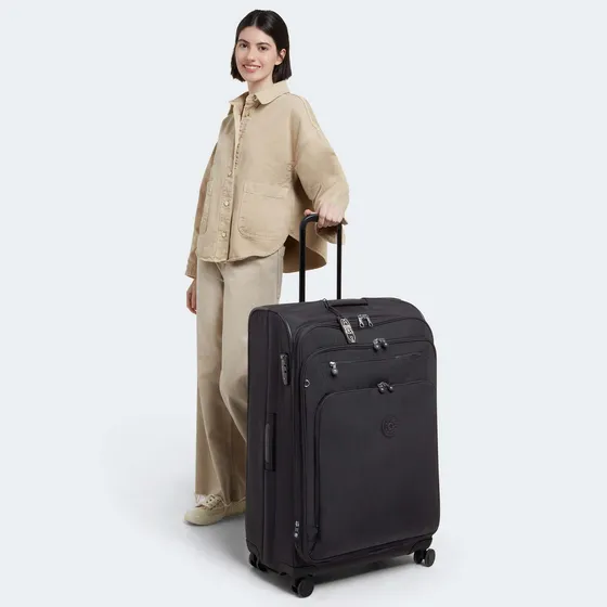 Maleta Mujer Kipling New Youri Spin L Negro