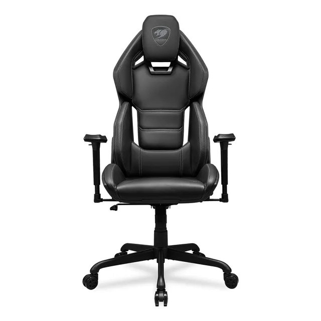 Silla Gamer Cougar Hotrod 136kg Black Color Negro Material del tapizado Cuero sintético