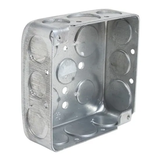 Caja Galvanizada Reforzada 10x10