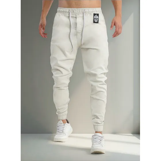 Calça Masculina Jeans Jogger De Marca C/ Elástico Promoção