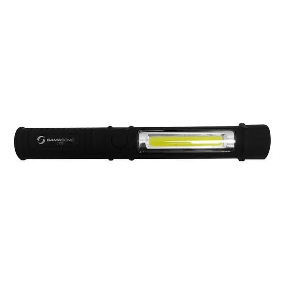 Combo 2 Linternas Cob Luz Led Gancho Colgable Tipo Táctica