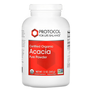 Fibra De Acácia Pó Protocol 340 G Importado Fibra De Acácia Pó Protocol 340 G Importado