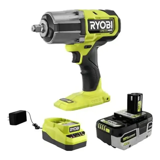 Pistola De Impacto Ryobi Brushless 1170 Ft-lb4 Modos De Vel