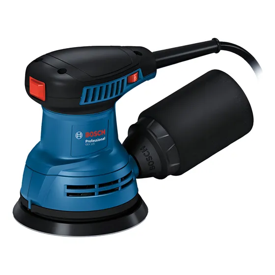 Lijadora Roto Orbital Gex 125 280w Bosch 127v Azul