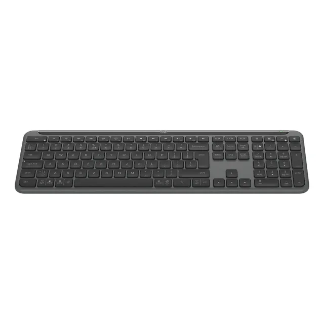 Teclado Inalámbrico Logitech Signature Slim K950 Grafito Usb Teclado Gris oscuro Idioma Español Latinoamérica
