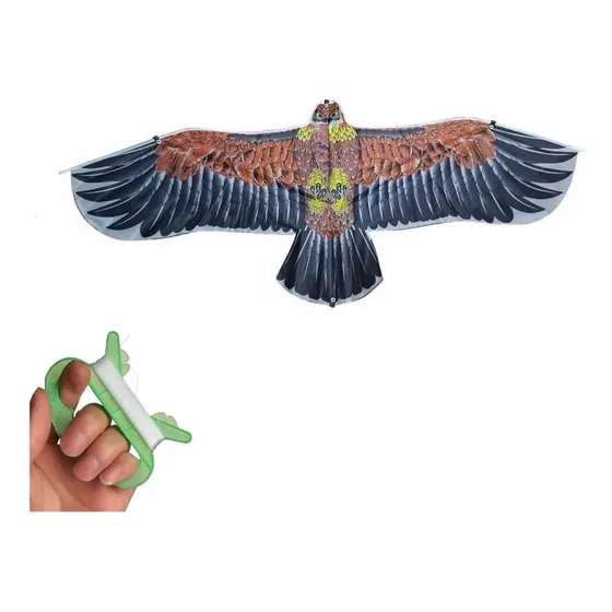 Barrilete Cometa Pajaro Águila De 100 X 45 Cm 30 Mts De Hilo