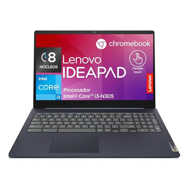 Lenovo Ideapad Slim 3 Core I3 8gb, 128gb Pantalla Touch 14 Color Storm Grey