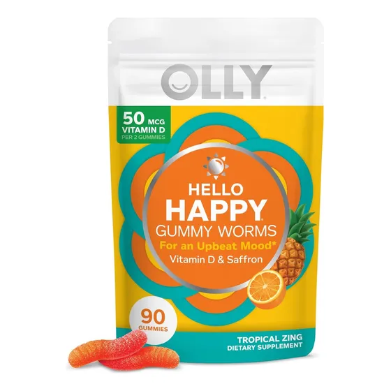 Suplemento Olly 90 Gomitas De Apoyo Para El Estado Del Ánimo
