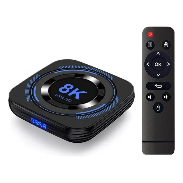 Tv Box Android 12 Cable Hdmi 8k De Control Remoto Estándar