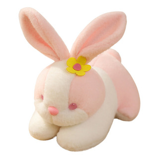 Lindo Conejito De Peluche De Pascua, Muñeca Con Forma De Flo Lindo Conejito De Peluche De Pascua, Muñeca Con Forma De Flo
