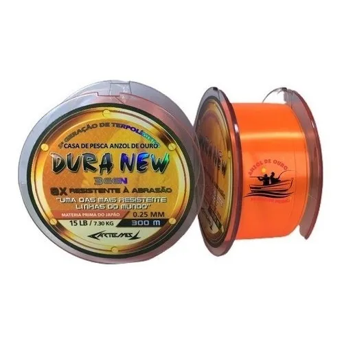 Linha Duranew Nova Duranium 0,35mm 300m Mono Cores