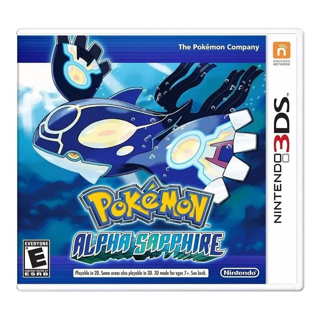 Pokémon Alpha Sapphire Standard Edition (Físico)
