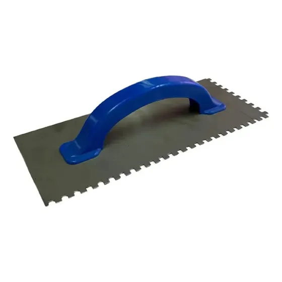Llana Metalica Dentada Albañil 08x08 La Hacendosa