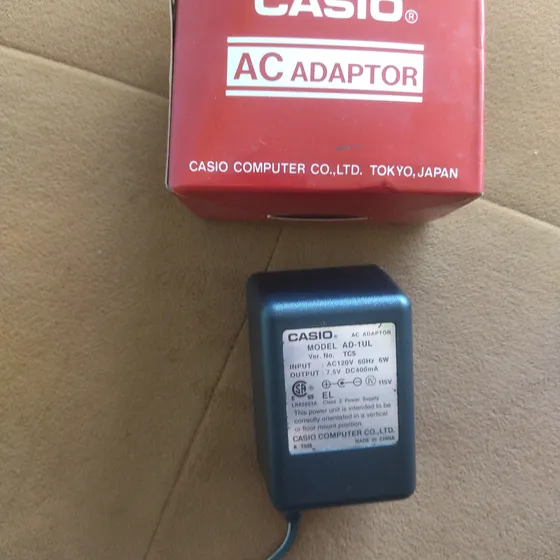 Adaptador De Corriente Para Teclado Modelo Ad-1ul 7.5 V