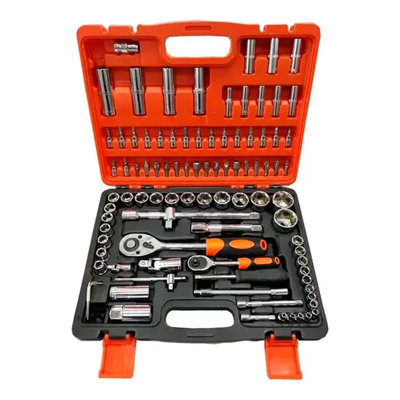 Set Kit Caja Juego Copas Y Llaves Ratchets Profesional 94 Pz