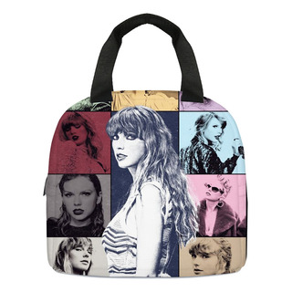 Taylor Swift Caliente Aislante Fresco Lonchera Almuerz Bolsa Taylor Swift Caliente Aislante Fresco Lonchera Almuerz Bolsa