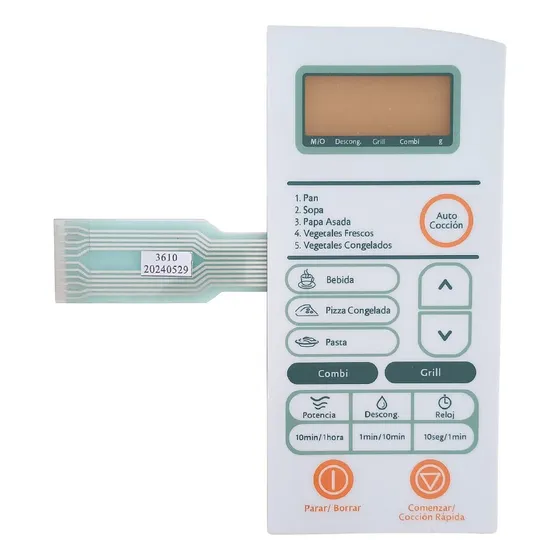 Panel De Microondas Eslabon De Lujo Emg26 / Daewo Kor6q2b