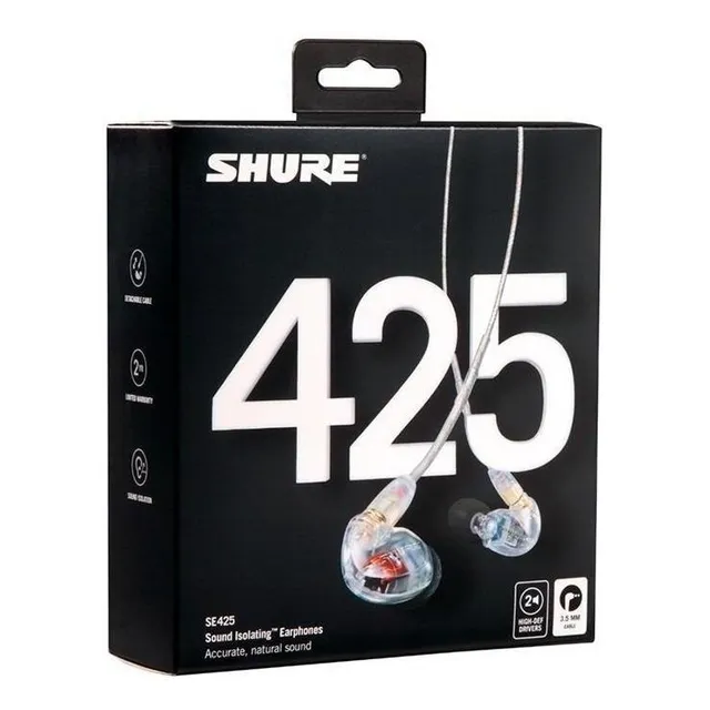 Shure Se425-cl - Auriculares Aislantes De Sonido