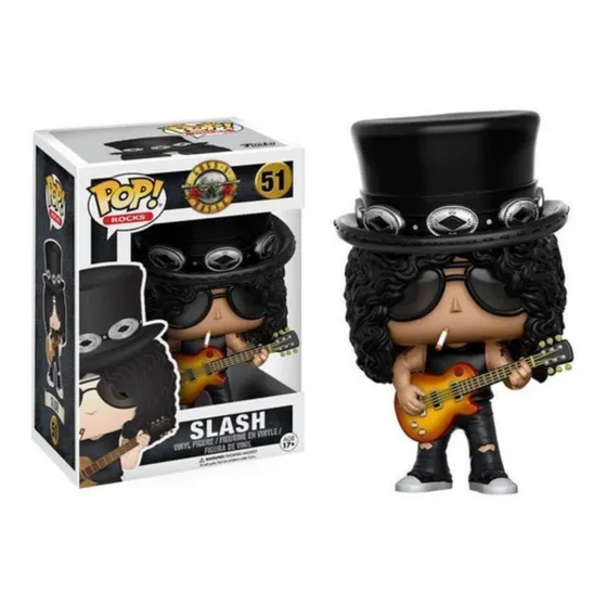 Slash Funko Pop 51 Guns And Roses Pop Rocks Original Nuevo