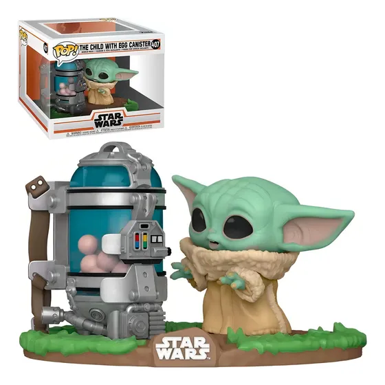 Bote de huevos Pop The Child con forma de 407 The Mandalorian - Funko