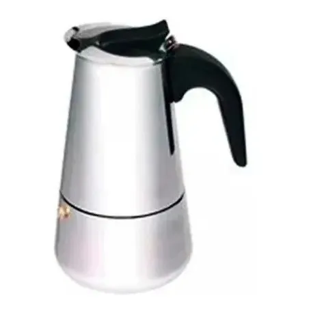 Cafetera Greca Acero 6 Tazas Cafe Expreso Bg-1782 Bergner X.
