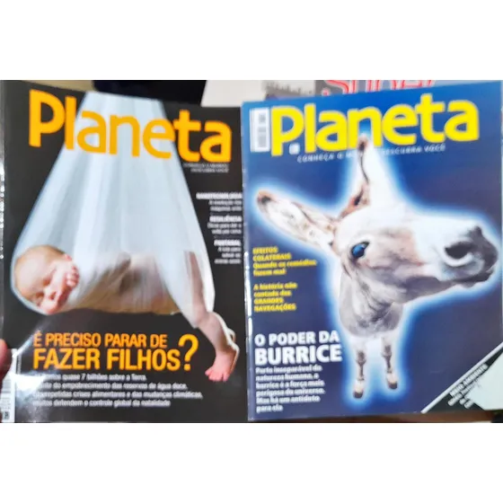 Revista Planeta Nº 449 Fev 2010 E 432 Set 2008 De Editora...