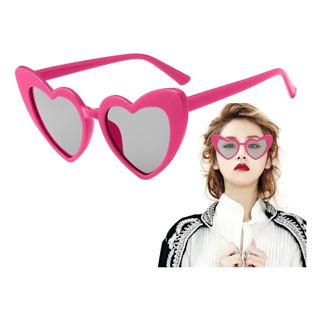 Gafas De Sol Love Heart Gafas Retro De Protección Uv Gafas D