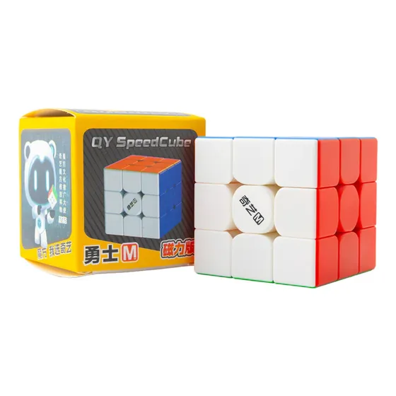 3x3x3 Cubo Warrior M Magnético Profesional Económico Stickerless