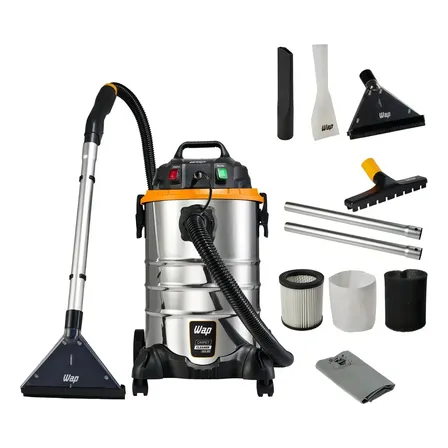 Extratora De Sujeira Wap Carpet Cleaner Pro 30 1600w Amarelo/preto/aço Inoxidável 220v