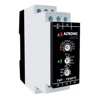 Relé De Tempo Multifunção Tmf-02 Tron Altronic Relé De Tempo Multifunção Tmf-02 Tron Altronic