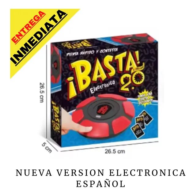 Basta 2.0 Electrónico Juego De Mesa Viral Nueva Version